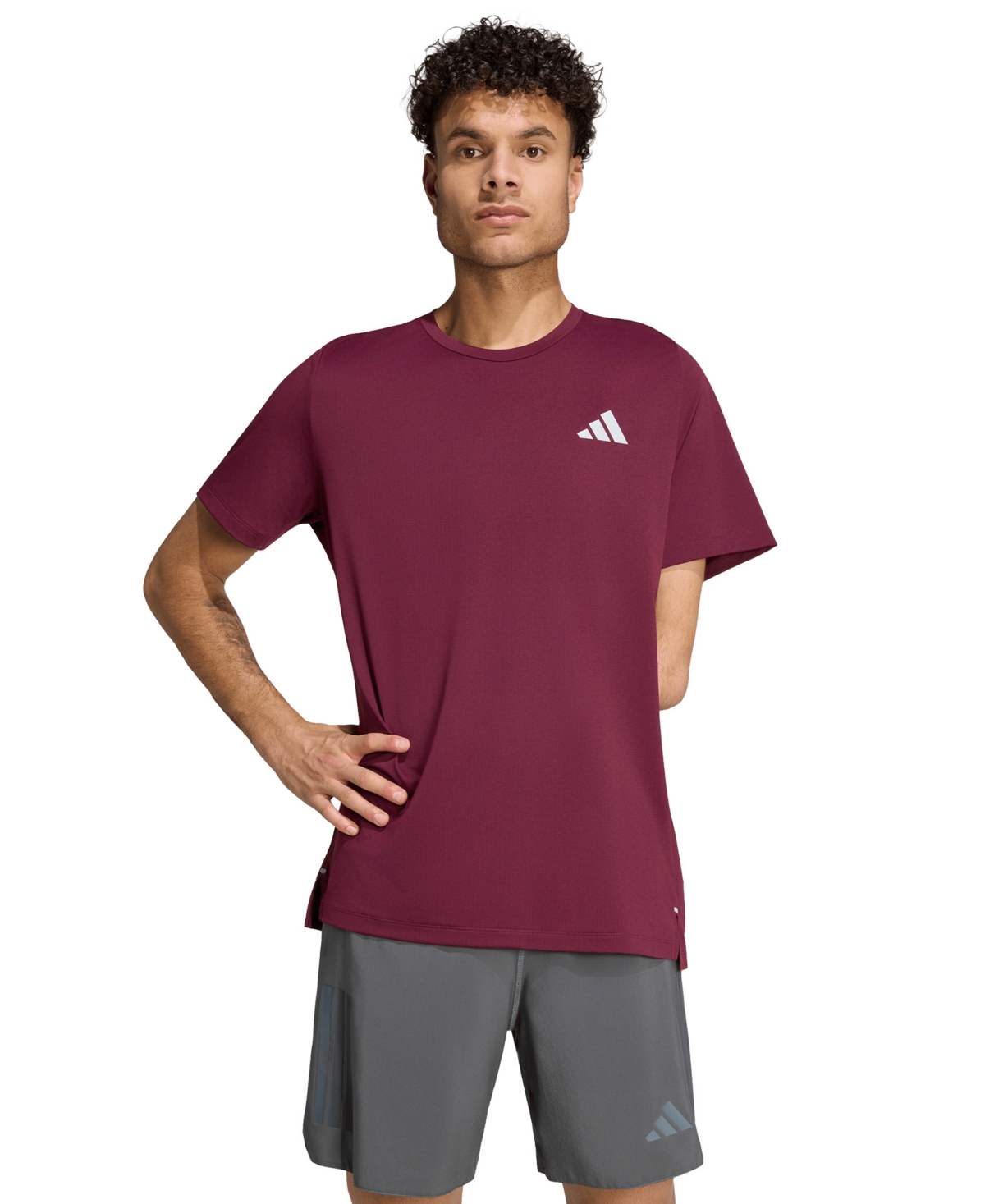 adidas Men's Climacool Iconic Running Classic-Fit T-Shirt