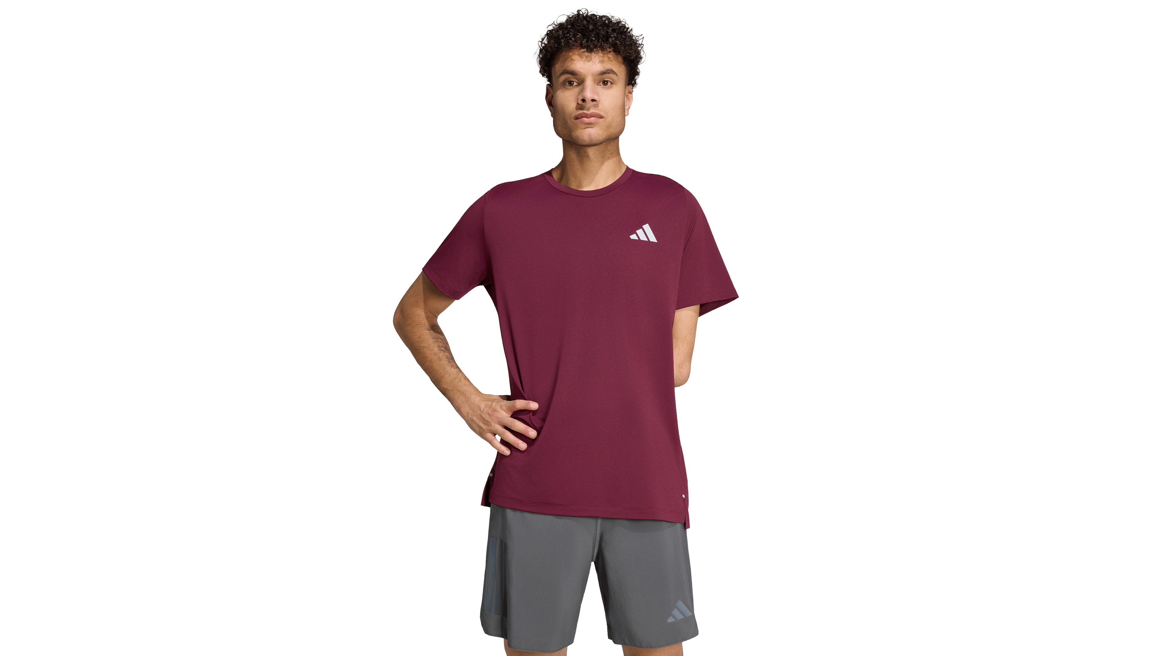 adidas Men's Climacool Iconic Running Classic-Fit T-Shirt