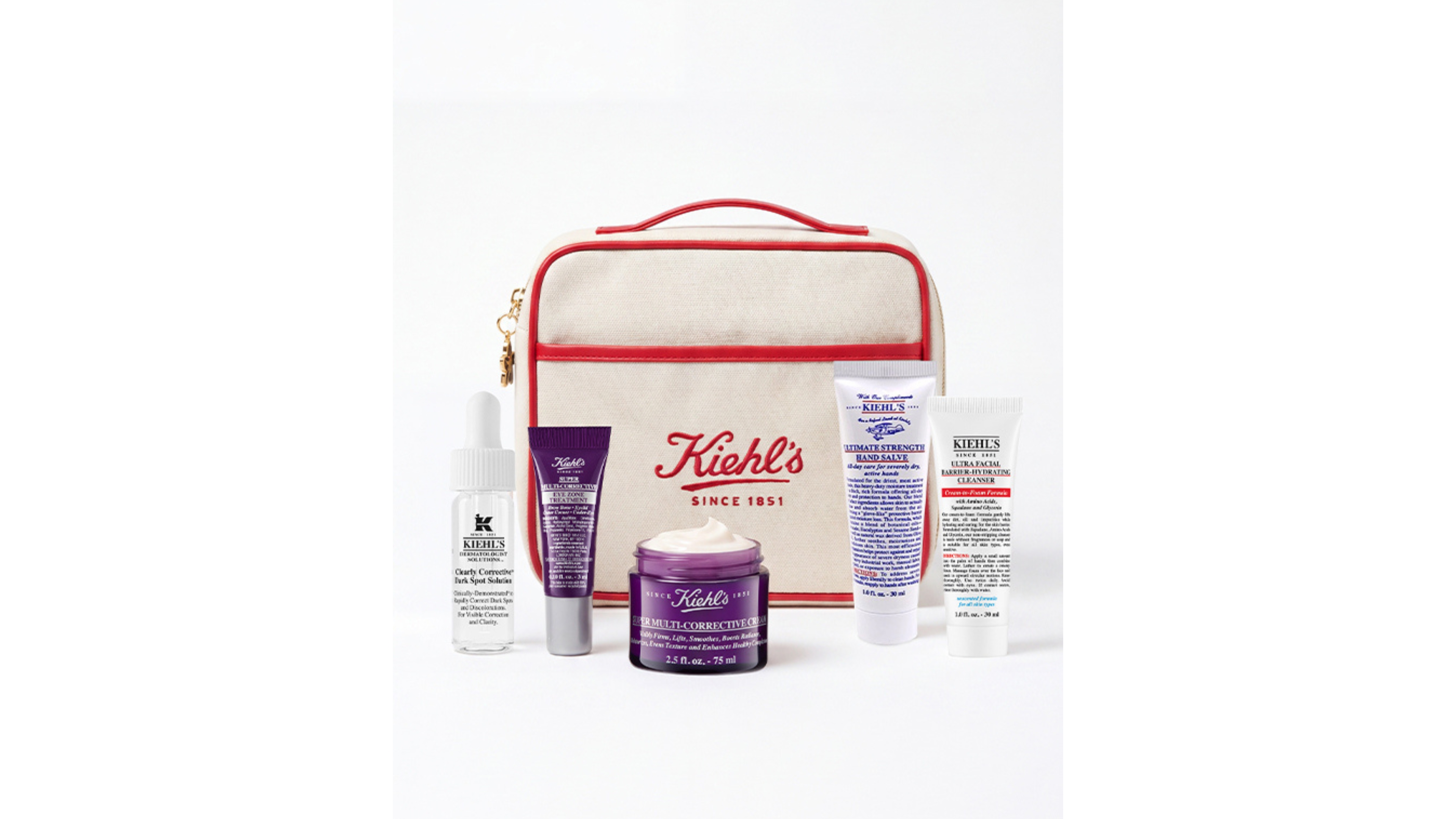 Free 6-Pc. gift with any $50 Kiehl's Since 1851 purchase