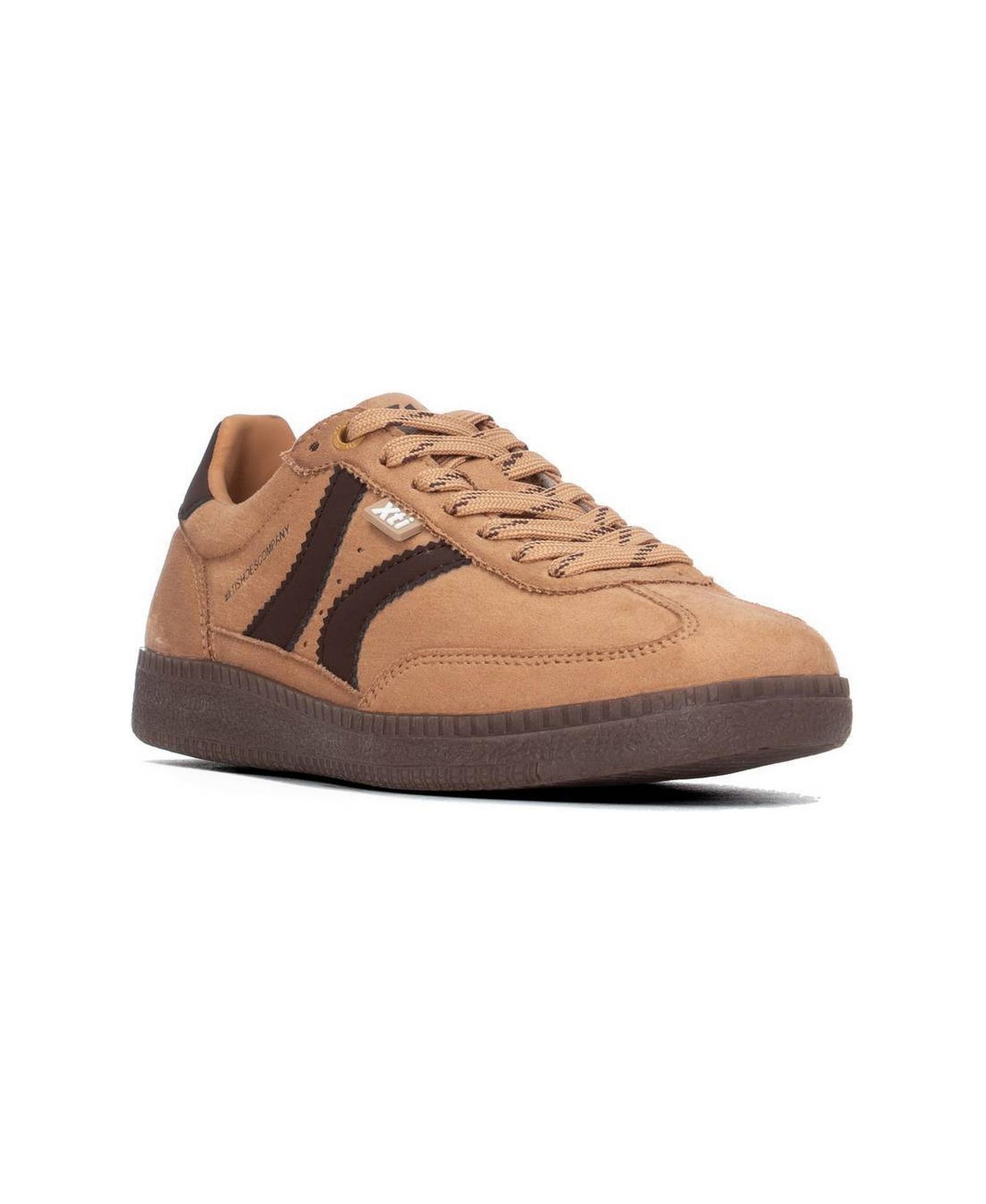 Женские кроссовки XTI Suede Retro Slip-Resistant, цвет: Бежевый — фото 1
