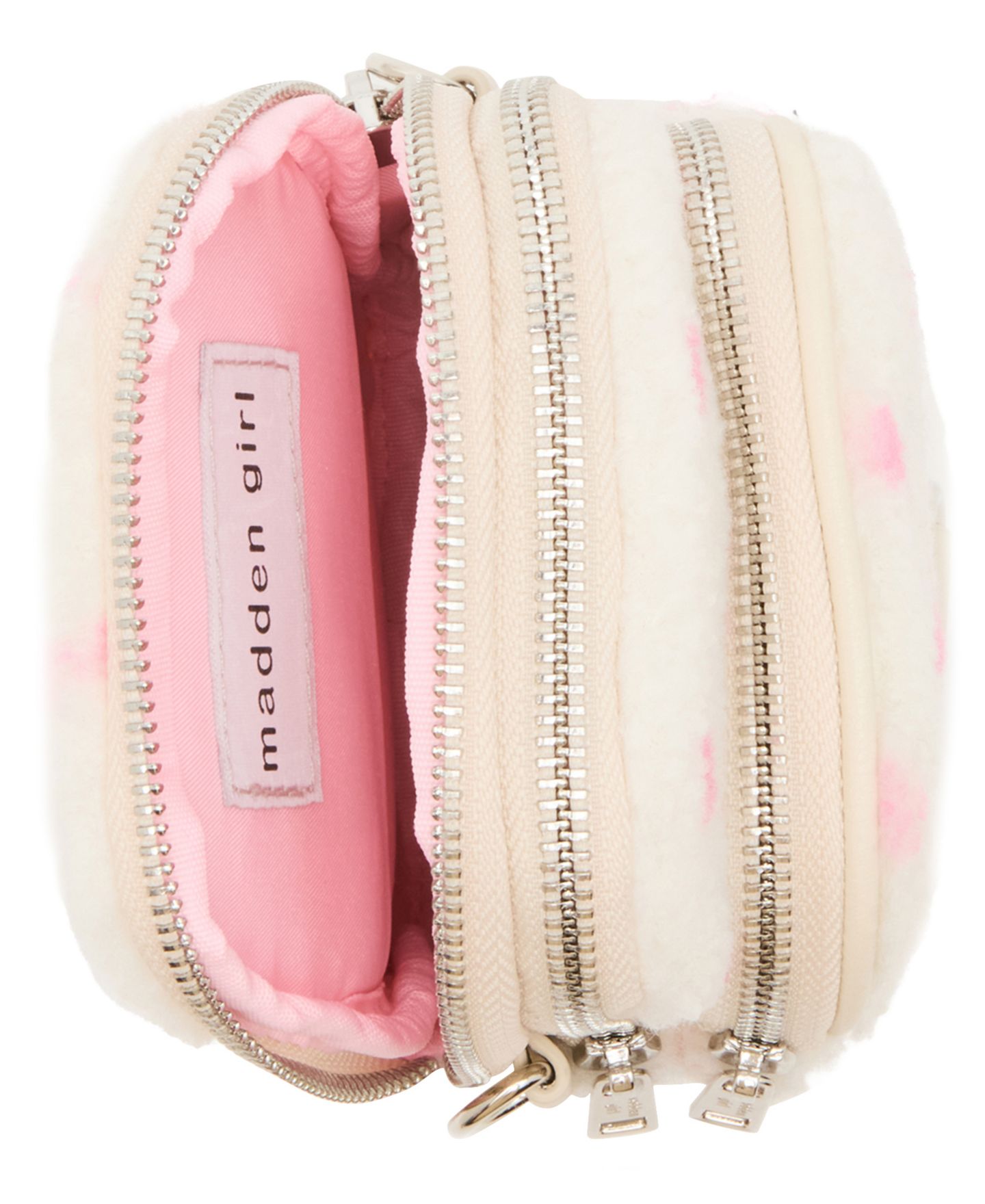Женская сумка Madden Girl Danip Mini Crossbody, цвет: Кремовый — фото 4