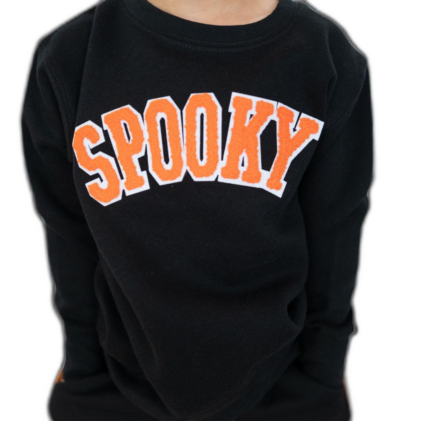 Толстовка Sweet Wink (12- 18 M) Spooky Orange Patch Halloween для мальчиков-малышей, цвет: Чёрный — фото 3
