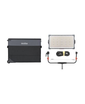 KNOWLED P1200R Hard P8 RGB LED Light Panel with Storage Case Kit