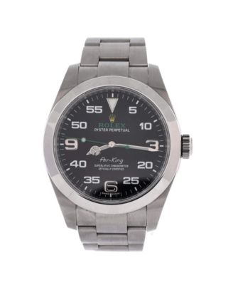 Men's Automatic Air-King Water-Resistant Stainless Steel Watch, 40mm