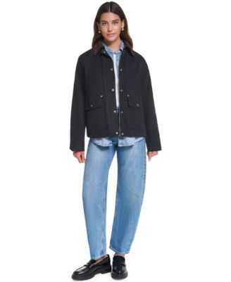 Women's Regular Short Cotton Barn Jacket