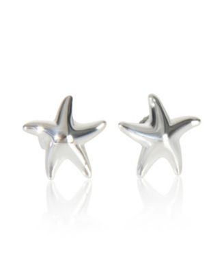 Sterling Silver Elsa Peretti Starfish Earrings