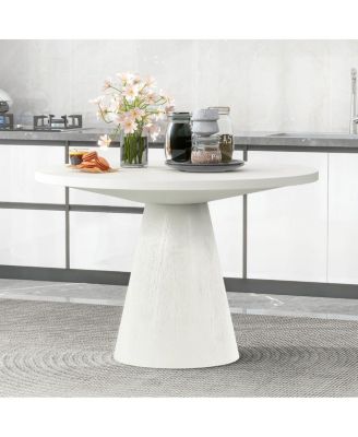 Retro Round Minimalist Dining Table