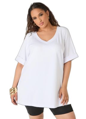 Women's Athletic Knit Side Split Top