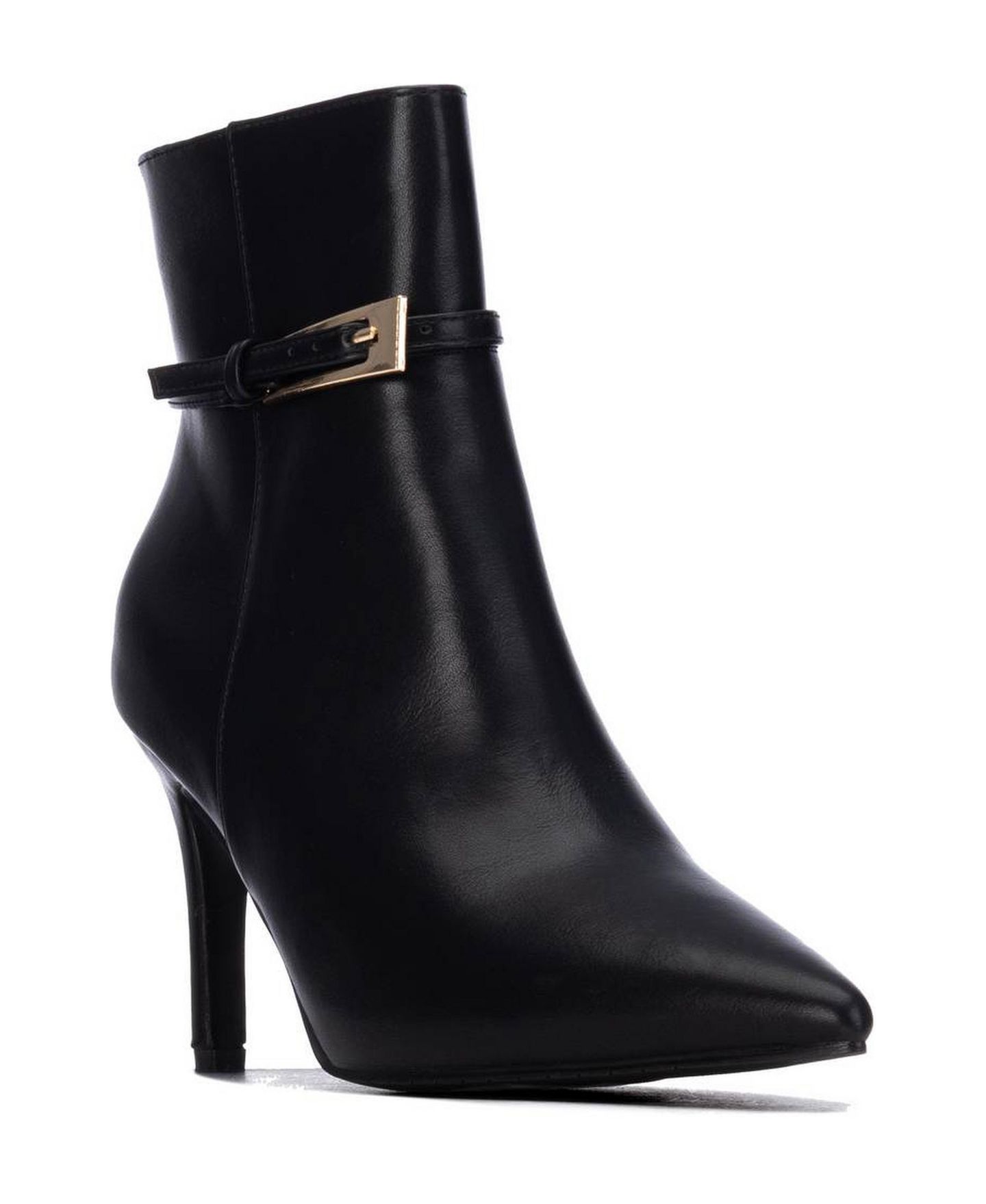 Женские ботинки XTI Pointed-Toe Stiletto Ankle, цвет: Чёрный — фото 1