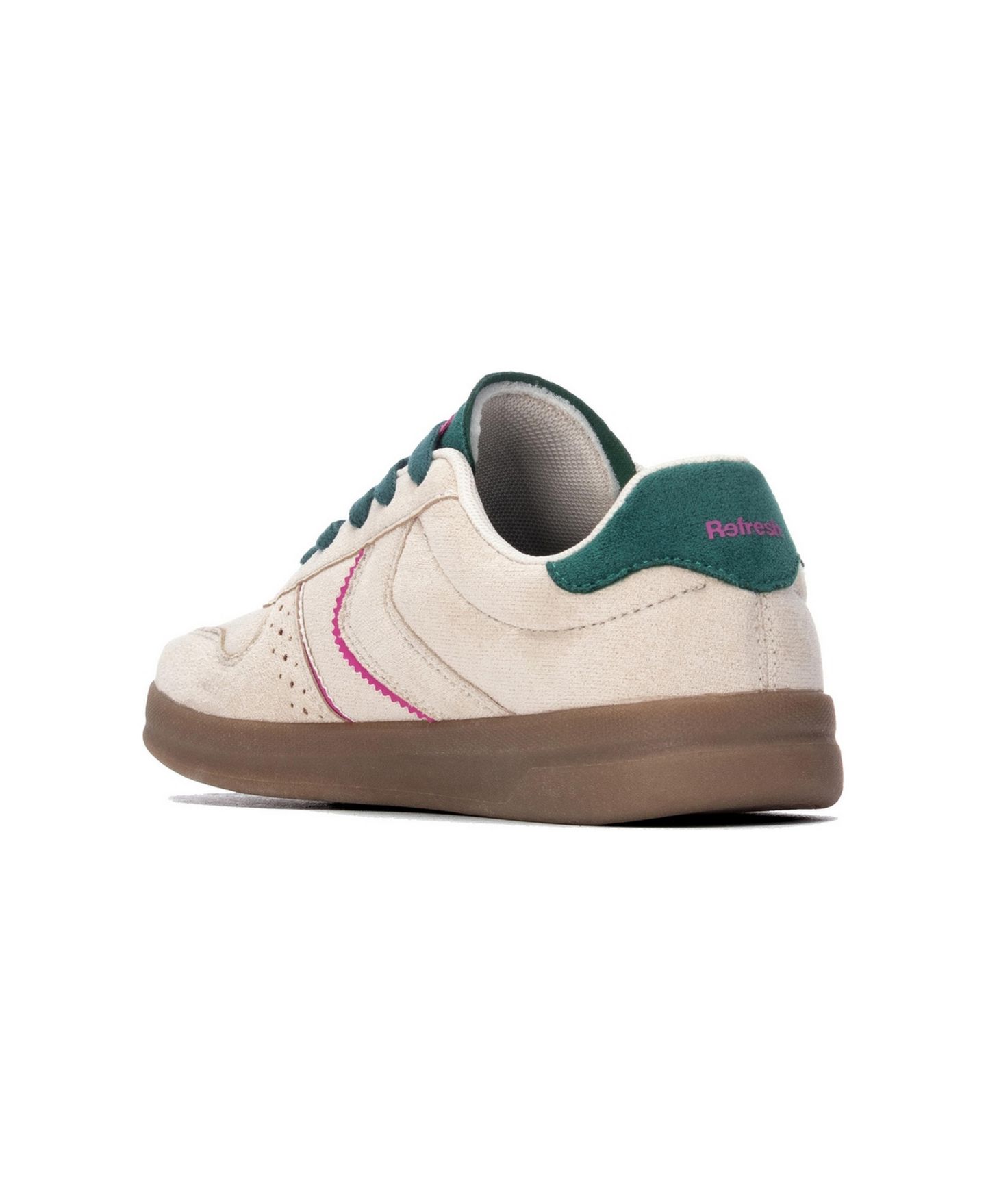 Женские кроссовки XTI Refresh Collection Casual Suede Slip-Resistant, цвет: Бежевый — фото 2