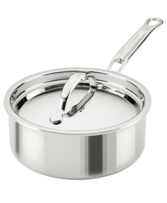 ProBond&reg; Luxe 2-Quart Professional Clad Stainless Steel Saucepan with Lid