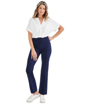Petite High-Rise Bootcut Leggings