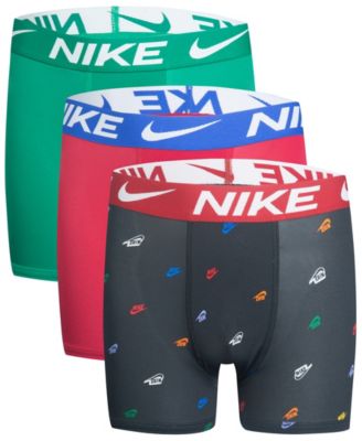 Boys' 8-20 Essential Dri-FIT Boxer Briefs, 3-Pack