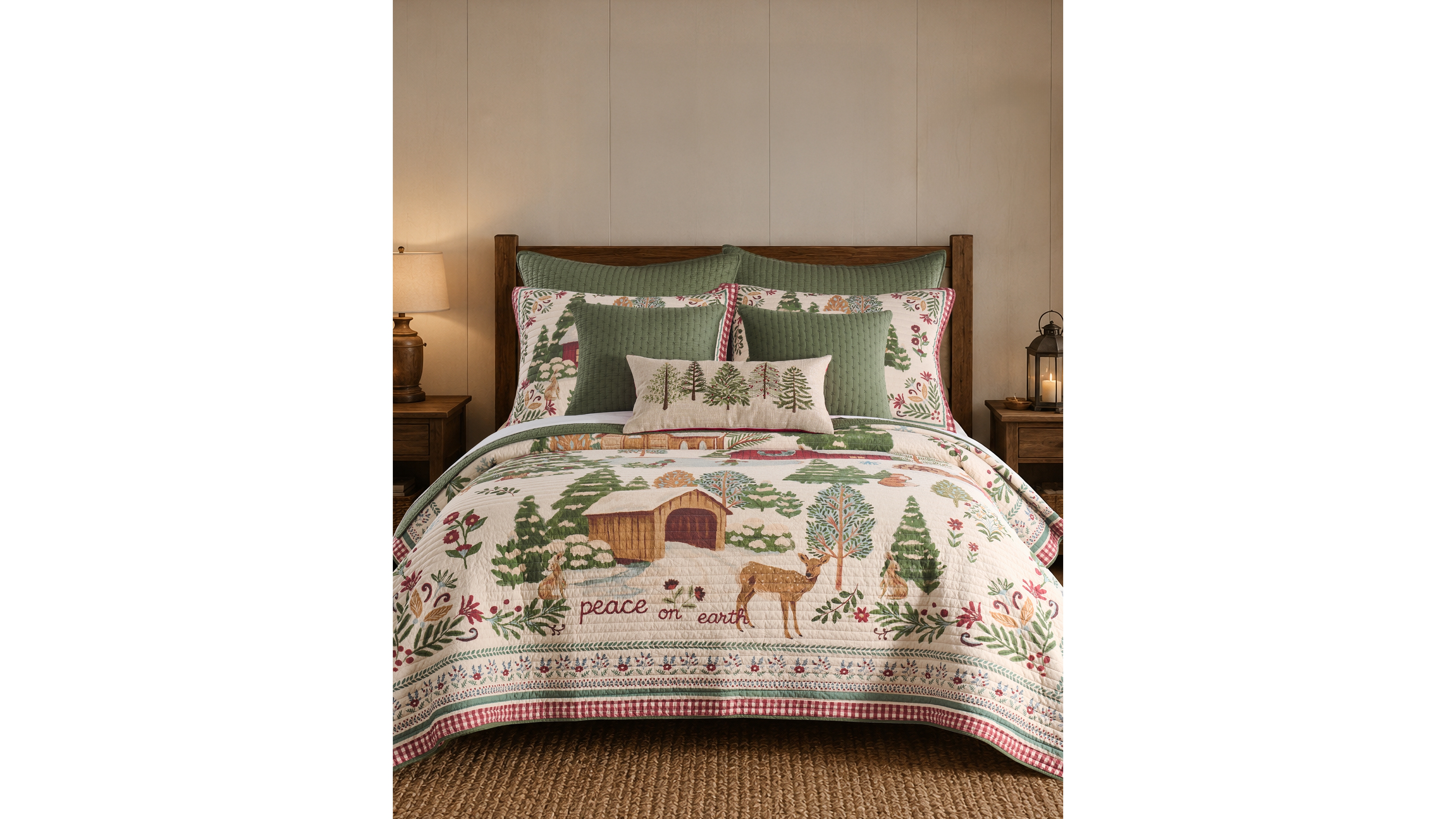 Levtex Home Winter Wonder Textured Quilt, Twin