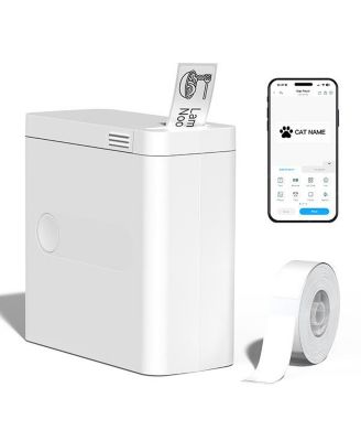 D12 Bluetooth Label Maker, 0.5-Inch Mini Thermal Label Printer With App, Portable Sticker Label Maker For Home, School, Office And Small Business