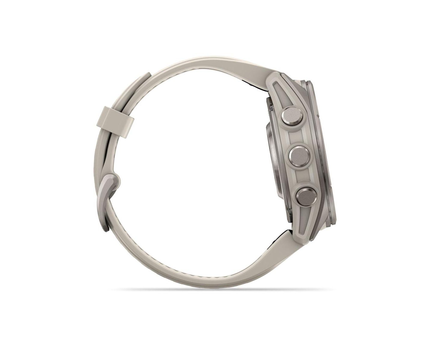 Мультиспортивные GPS-смарт-часы Garmin Fenix 9, 43 мм, силиконовый ремешок Fog Gray, цвет: Туманный серый — фото 2