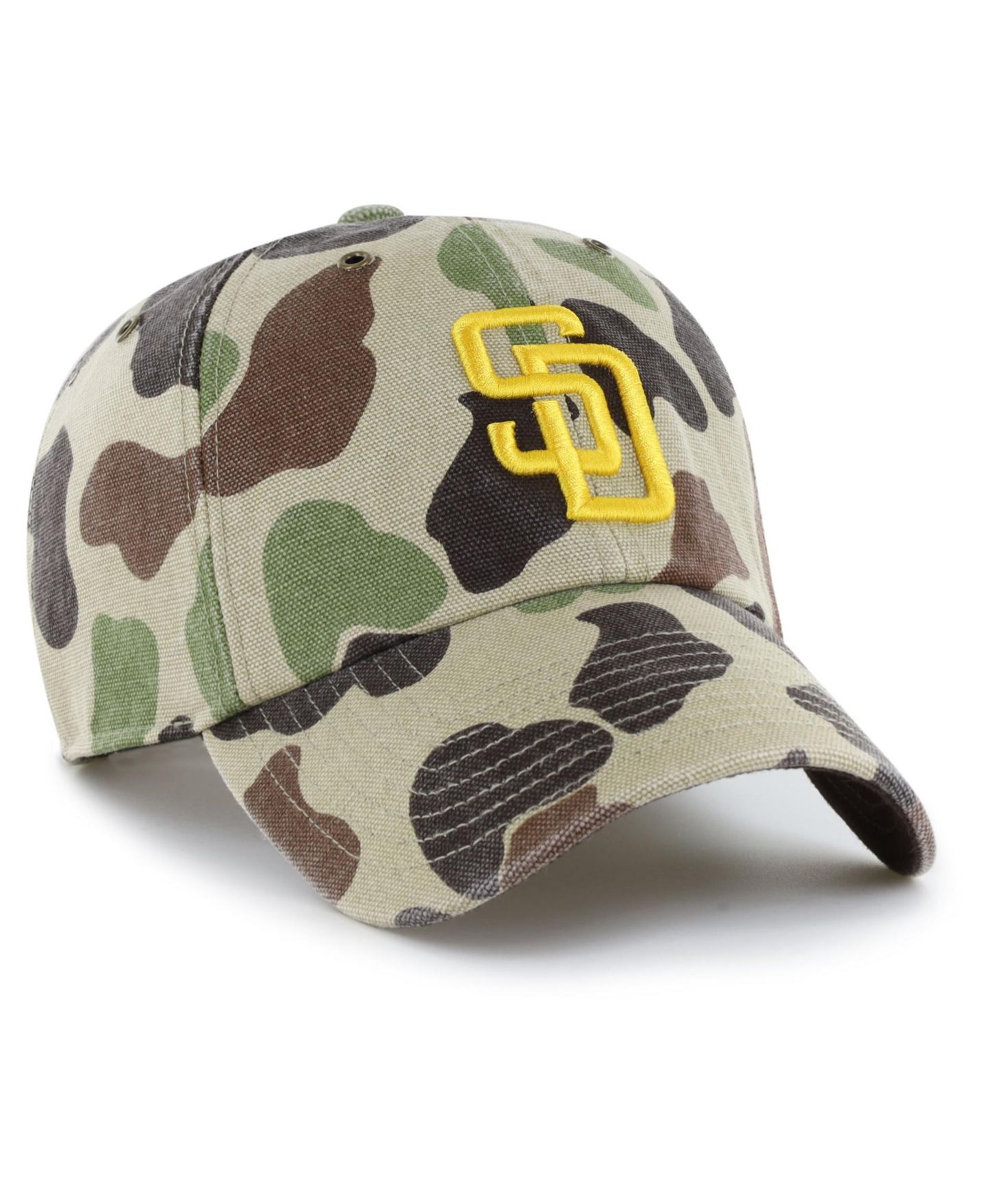 Мужская кепка '47 Brand Camo San Diego Padres Duck Camo Clean Up Adjustable Hat — фото 2