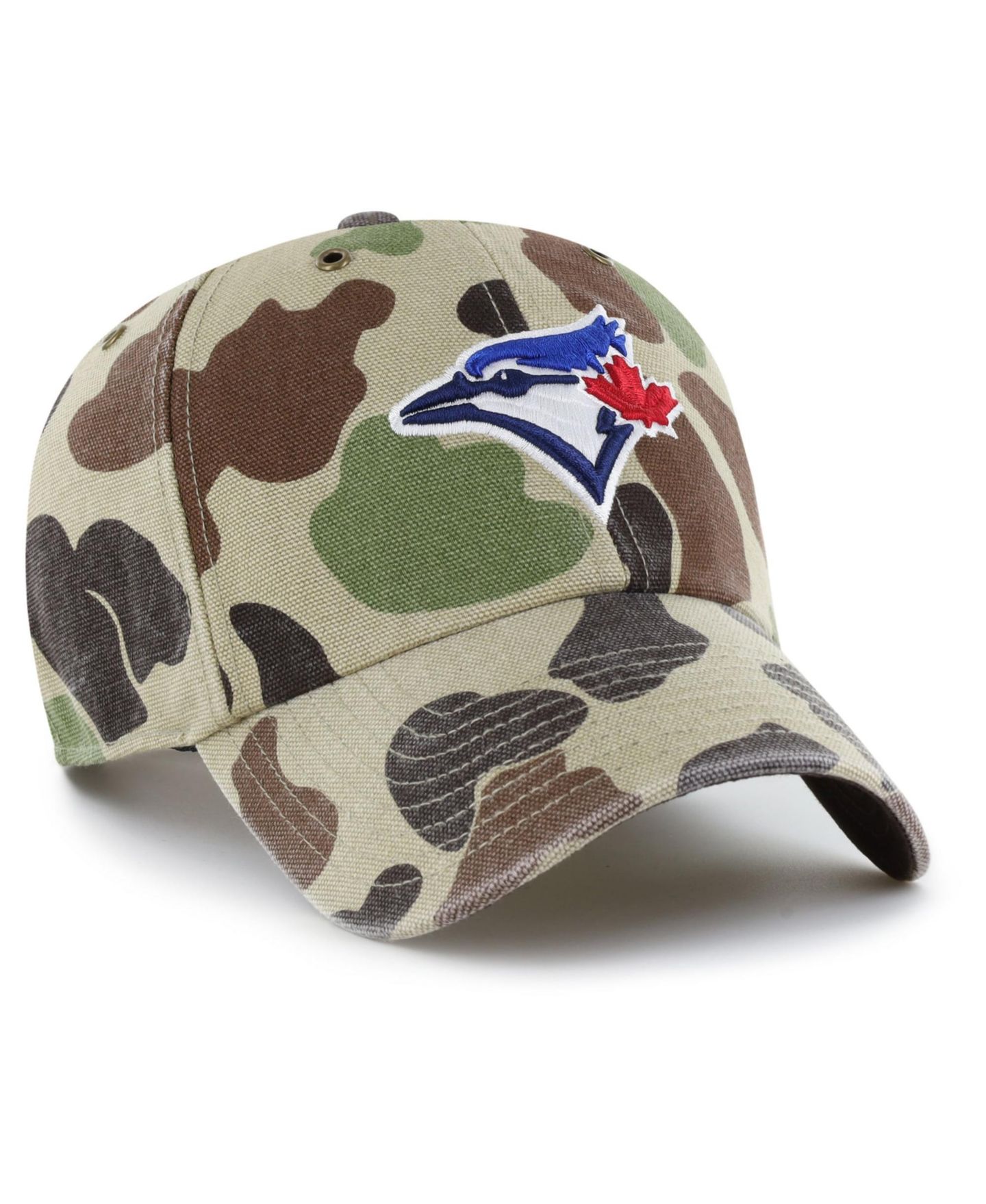 Мужская кепка '47 Brand Camo Toronto Blue Jays Duck Camo Clean Up Adjustable Hat — фото 2