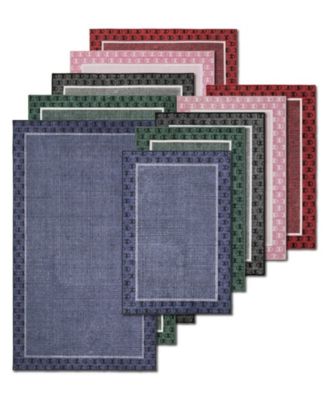 Carter Printed Chenille Washable Rug