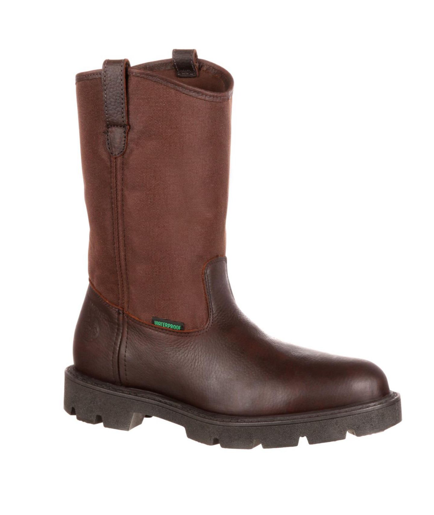 Мужские ботинки GEORGIA BOOT Homeland Waterproof Wellington Work Boot, цвет: Коричневый — фото 5