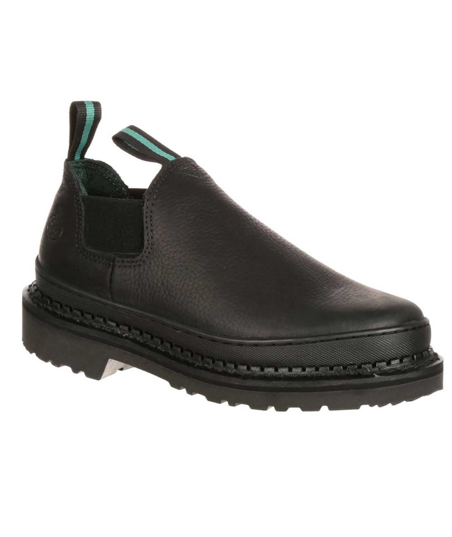Мужские ботинки GEORGIA BOOT Black Romeo Work Shoe, цвет: Чёрный — фото 4