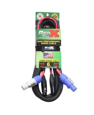XC-PWC14-XLR06 6 Feet PowerCon and XLR Link High-Performance Audio Cable