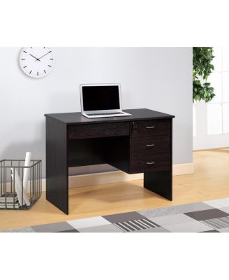  Student Desk with 3 Locking Drawers and Modesty Panel