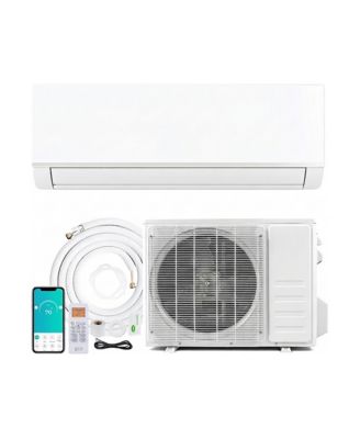 9000 BTU 21 SEER2 Wifi Enabled Mini Split Air Conditioner and Heater