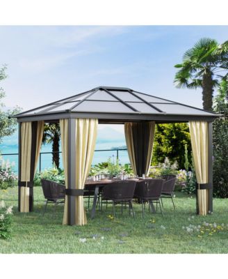 Camping Tent / Party Tent, Aluminum, Polycarbonate, Polyester Construction