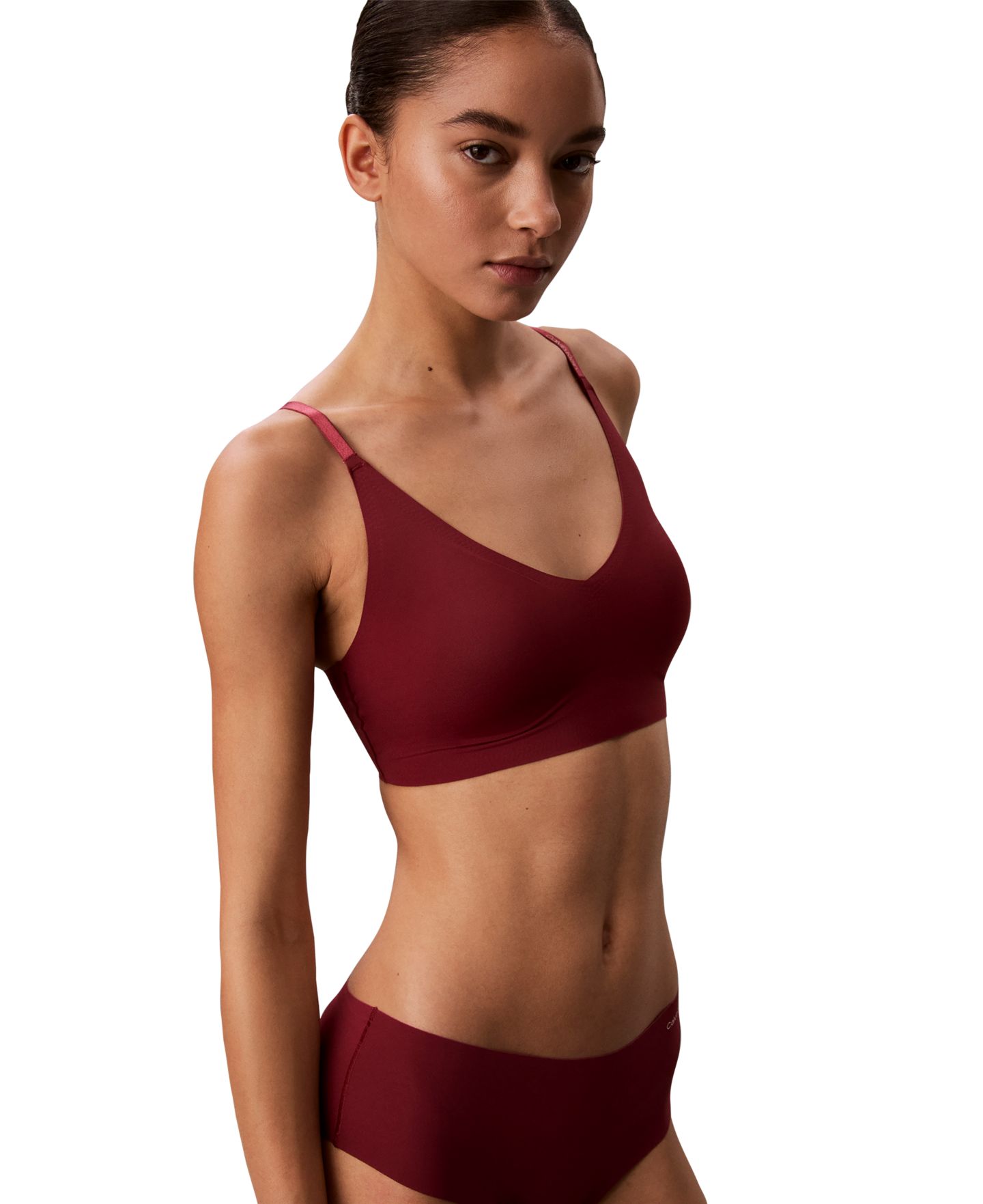 Бралетт Comfort, лёгкая чашка, треугольные чашки — Calvin Klein, цвет: Телесный — фото 6