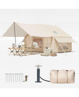 Inflatable Glamping Tent with Stove Jack