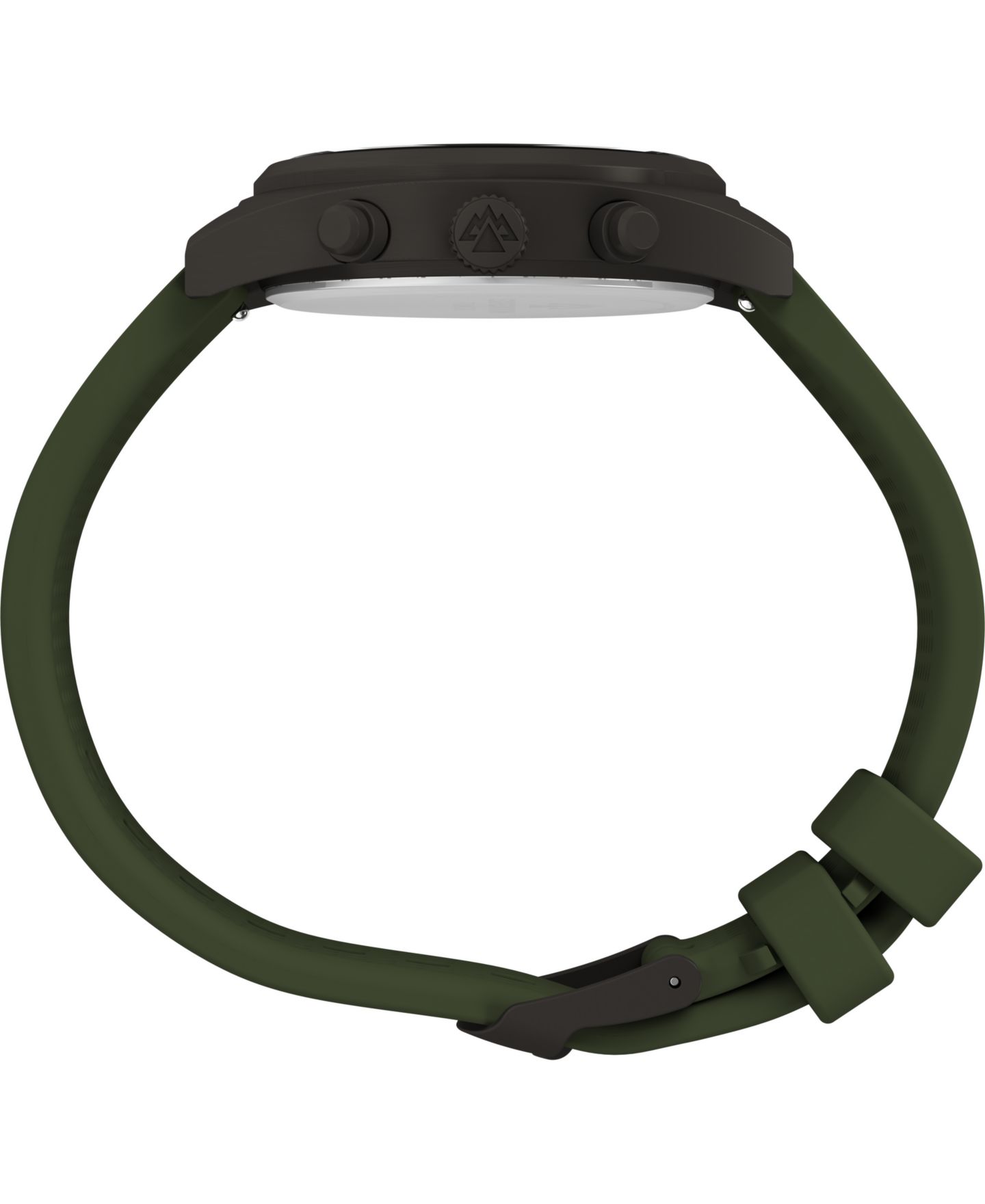 Мужские часы Timex Quartz Capstone Chronograph Green Silicone 41mm — фото 2