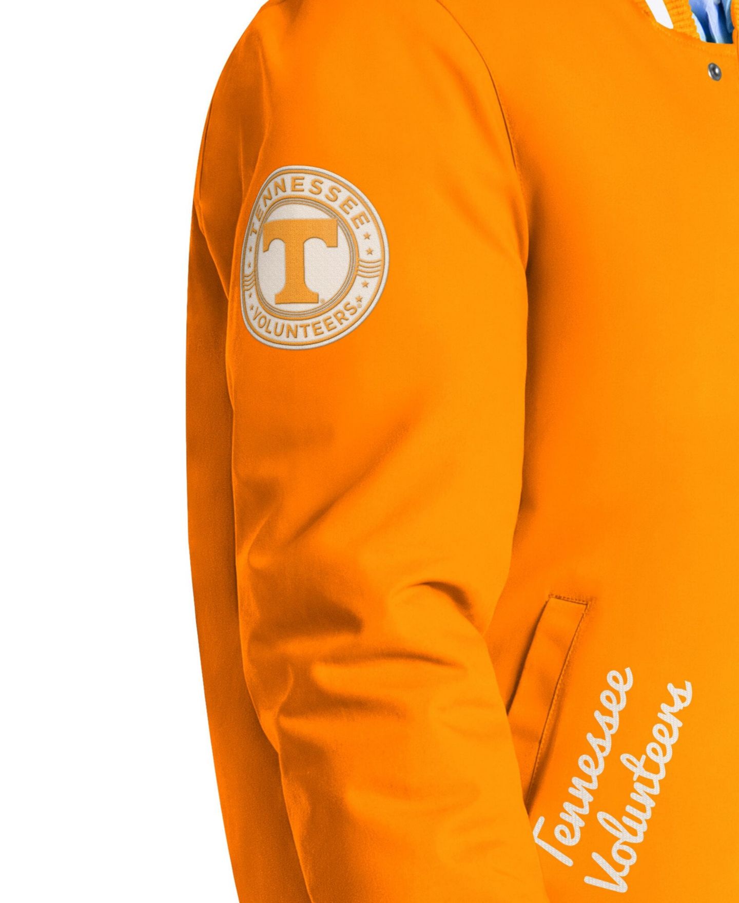 Мужская куртка Starter Tennessee Orange Tennessee Volunteers Spectator Varsity Full Snap — фото 3