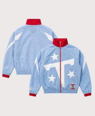 Men's and Women's Light Blue Tennessee Titans Full-Zip Track Jacket