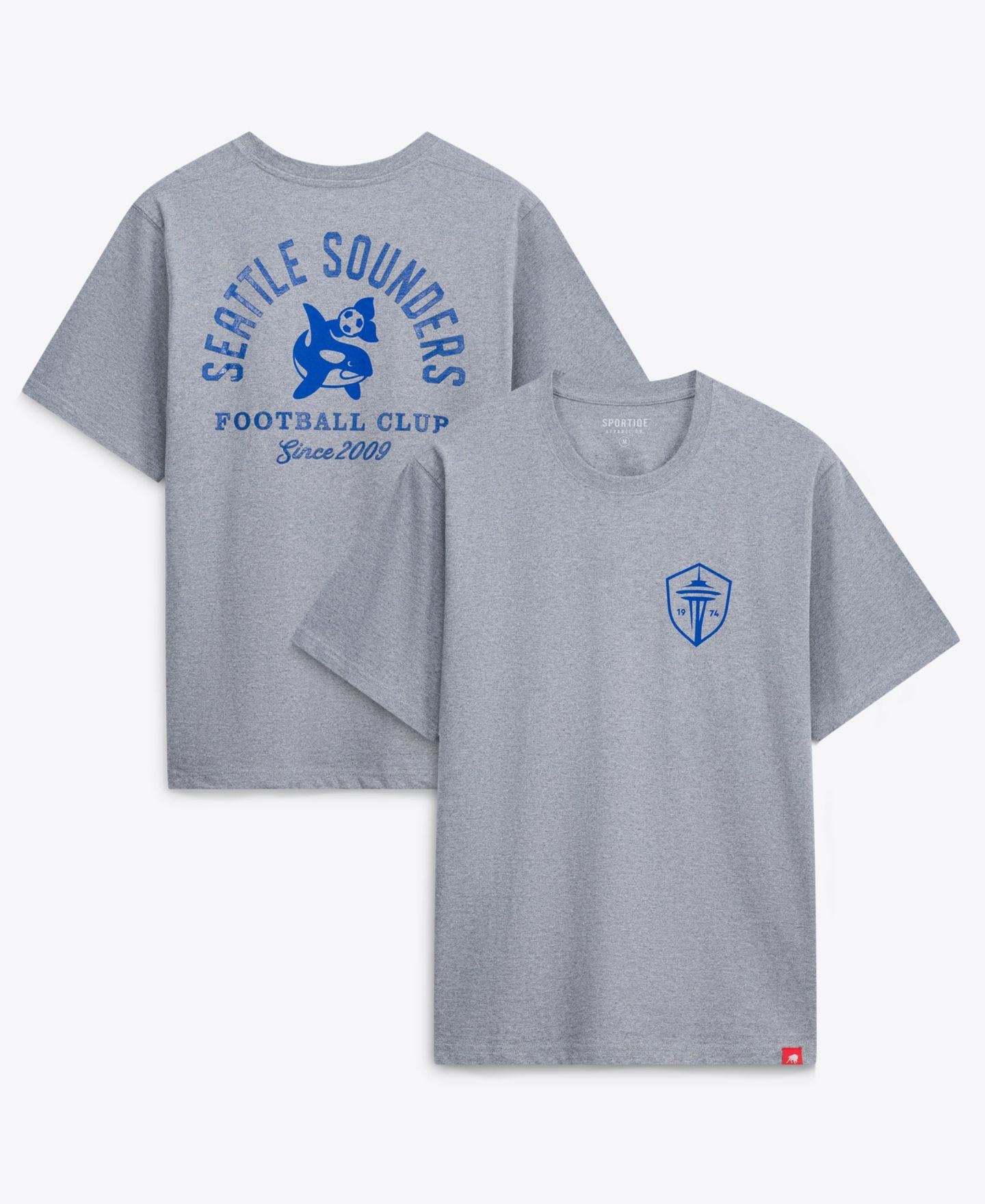 Футболка Sportiqe Gray Seattle Sounders FC Duke — фото 1