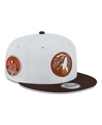 Men's White Minnesota Timberwolves Pumpkin Spice 9FIFTY Snapback Hat