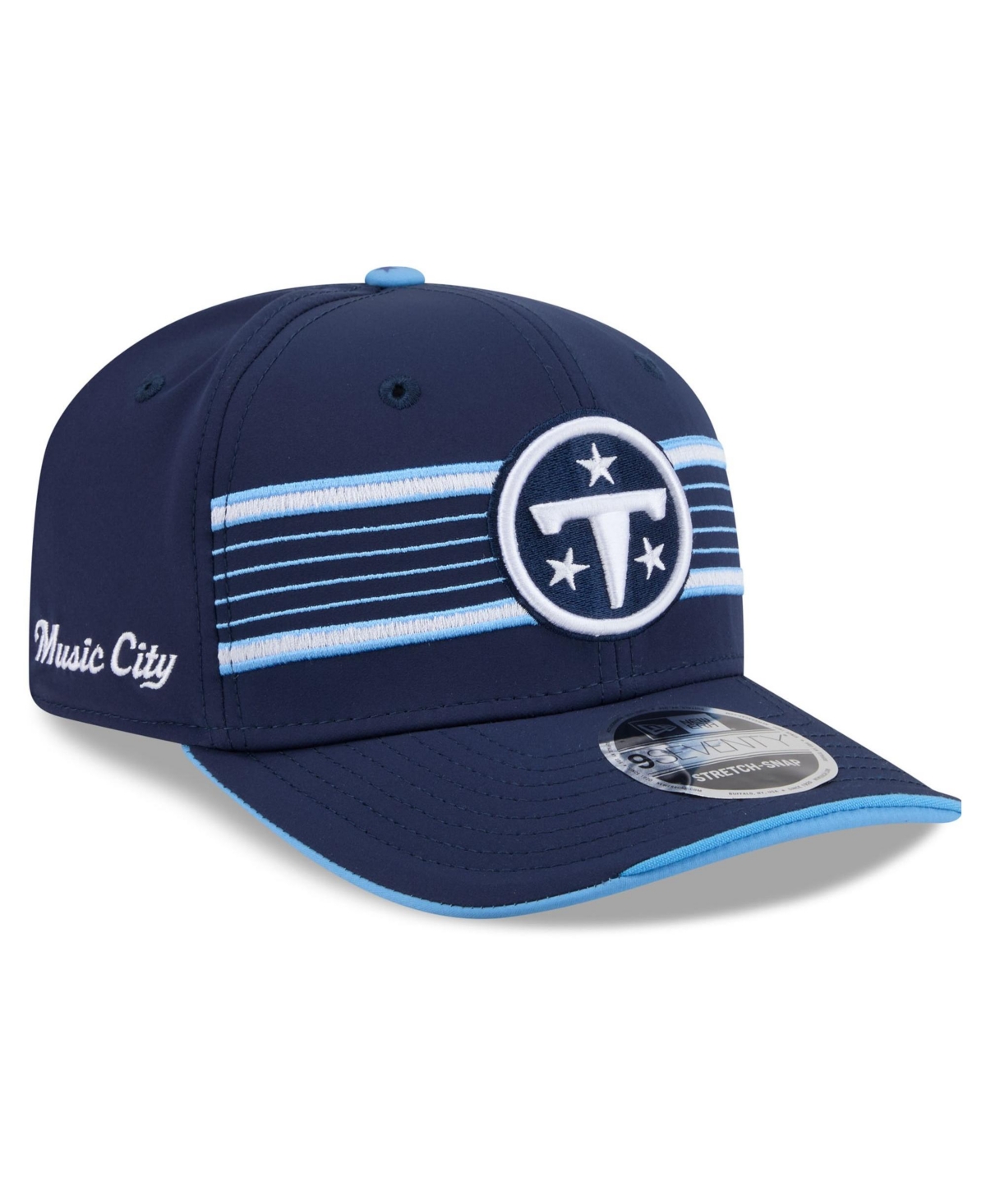 New Era Big Boys' and Girls' Navy Tennessee Titans 2026 Rivalries Collection 9SEVENTY Adjustable Hat - Navy
