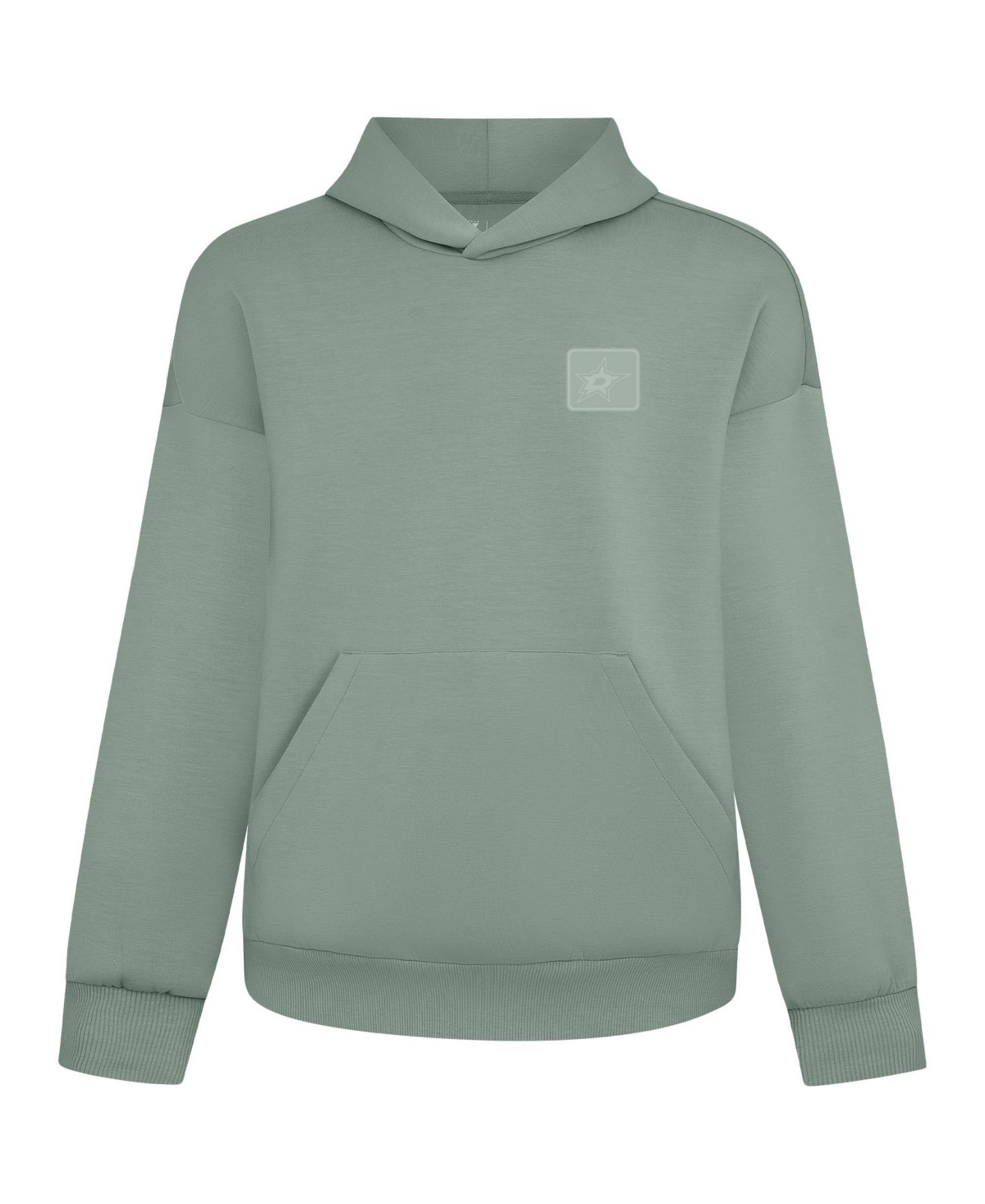 LevelWear Men's and Women's Green Dallas Stars Tri-Blend Luxe Signature Hoodie - Green