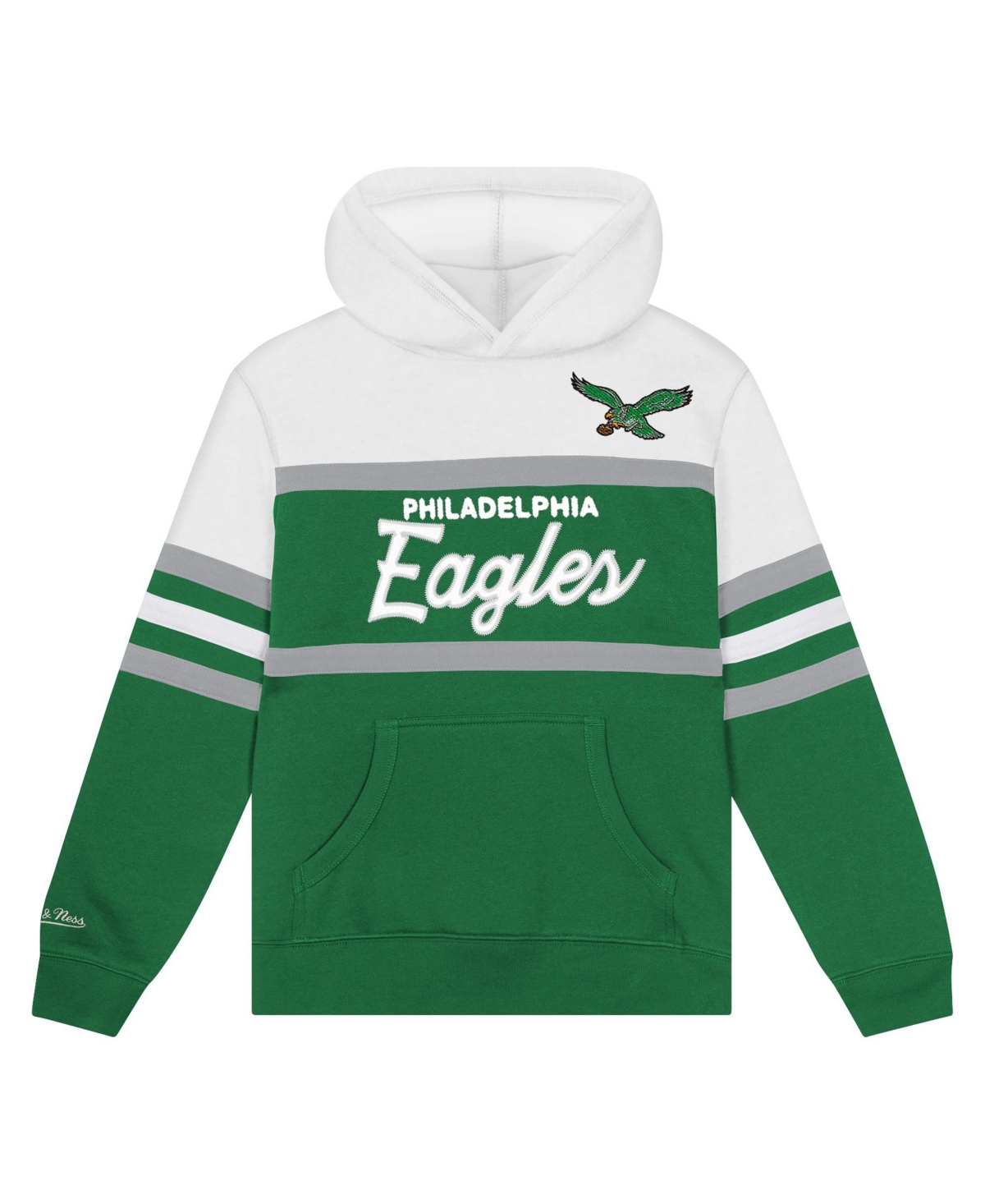 Mitchell & Ness Toddler Kelly Green Philadelphia Eagles Head Coach Hoodie