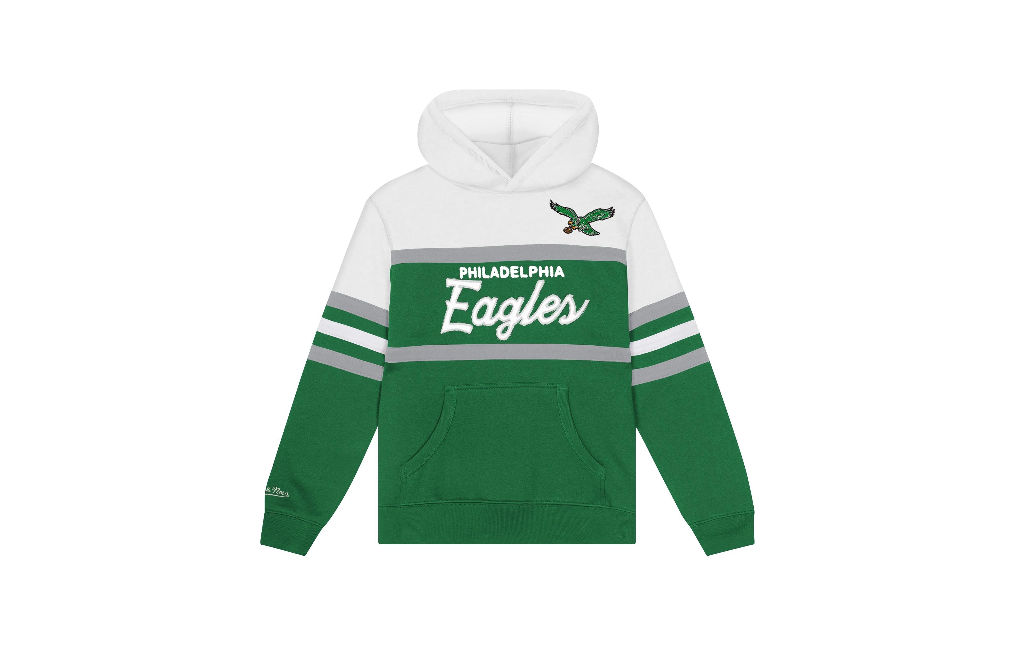 Mitchell & Ness Toddler Kelly Green Philadelphia Eagles Head Coach Hoodie
