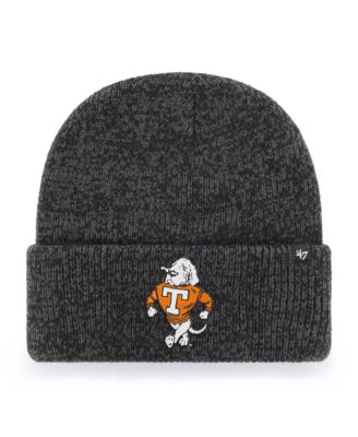 Men's and Women's Black Tennessee Volunteers Brain Freeze Cuff Knit Hat