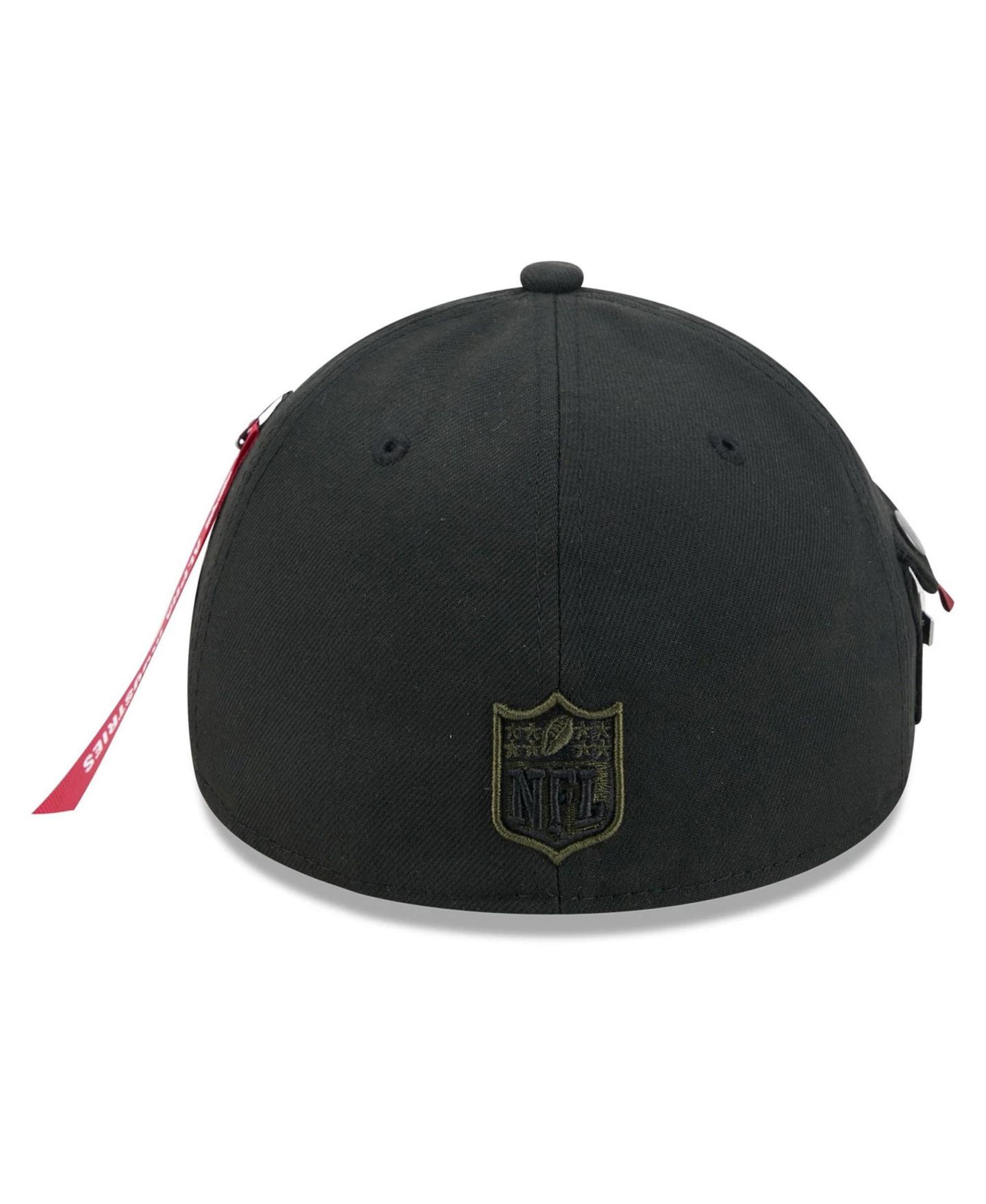 Мужская кепка New Era X Alpha Industries Black Dallas Cowboys A-Frame 59FORTY Fitted Hat — фото 4