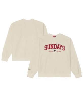 Women's Cream Atlanta Falcons Sundays Sweatshirt