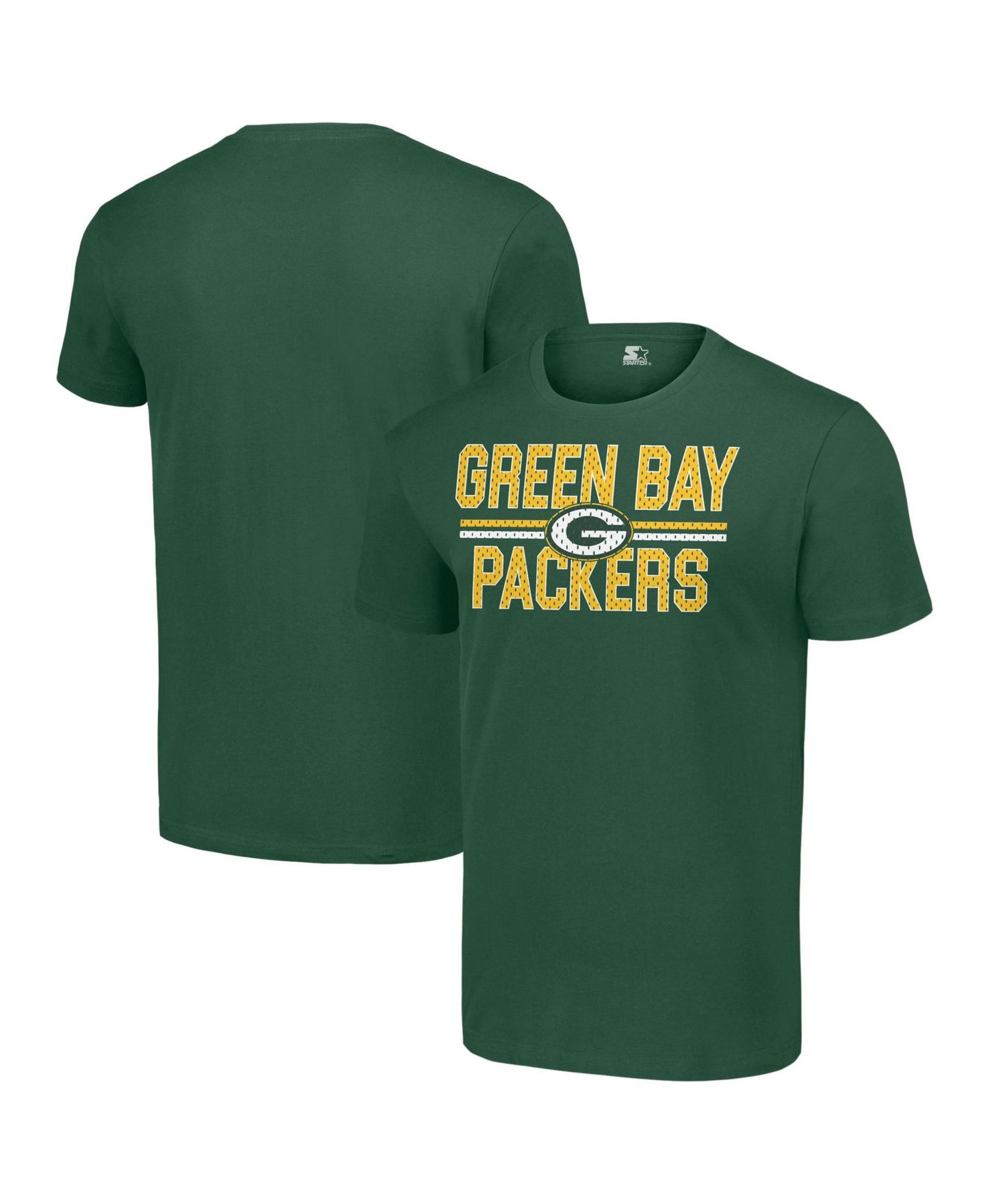 Мужская футболка Starter Green Bay Packers Team Mesh Print Graphic — фото 1