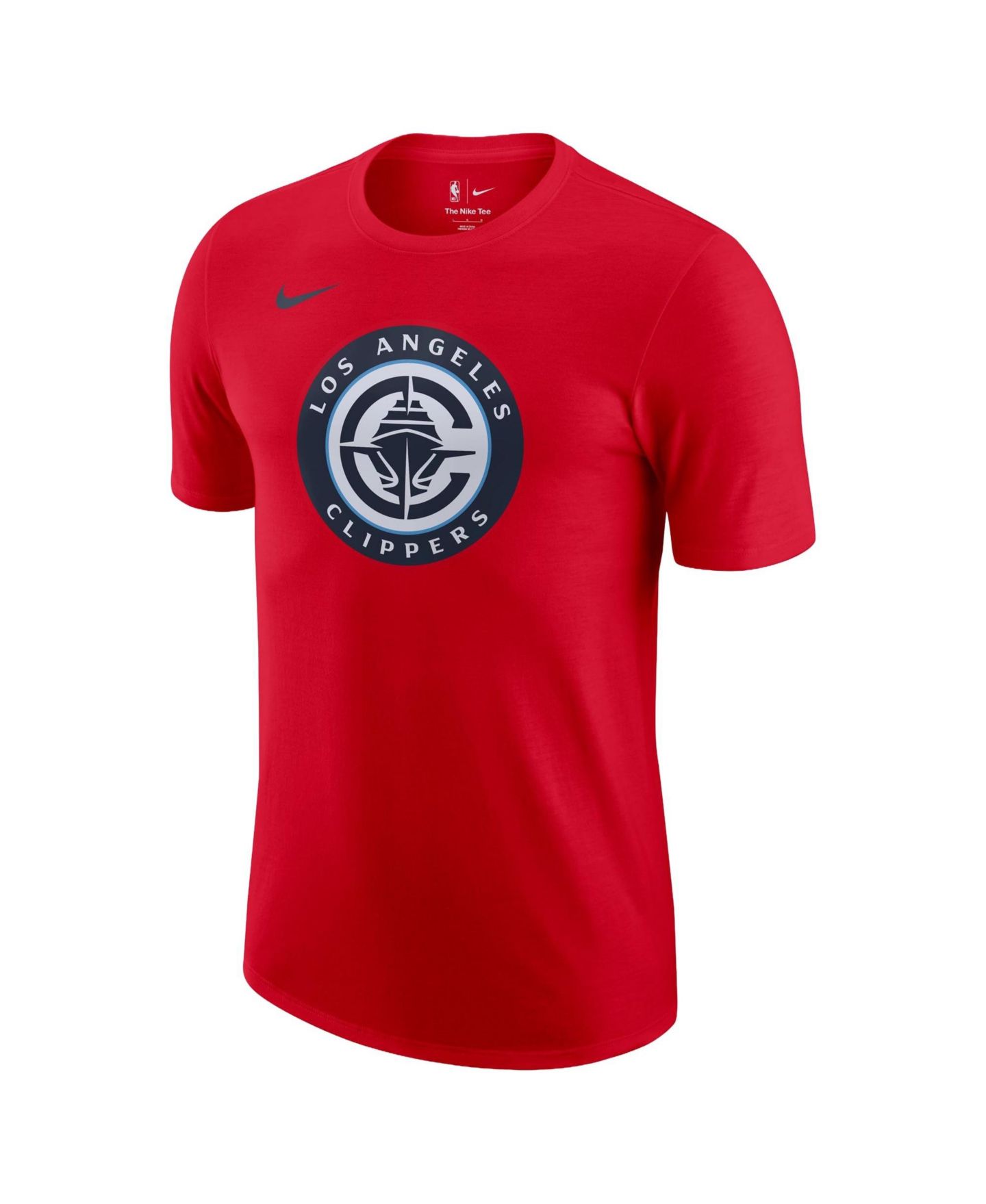 Мужская футболка Nike Red LA Clippers Essential — фото 4
