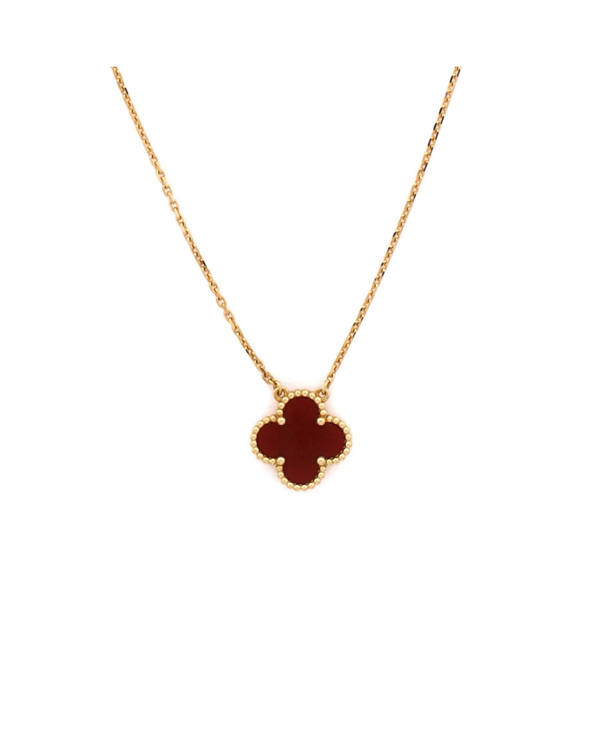 Pre-Owned Van Cleef and Arpels Vintage Alhambra Pendant Necklace - 18k yellow gold