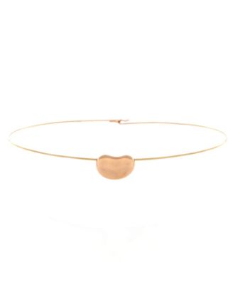 Pre-Owned Tiffany and Co Elsa Peretti Bean Wire Choker Necklace