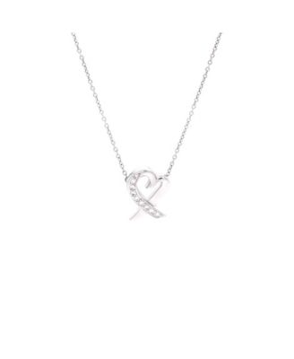 Pre-Owned Tiffany and Co Paloma Picasso Loving Heart Pendant Necklace