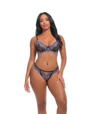 Women's Jenna Embroidered Bra Set