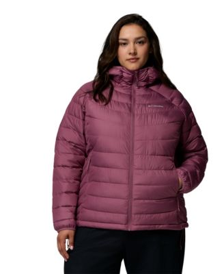 Plus Size Powder Lite II Insulated Puffer Water-Resistant Hooded Jacket